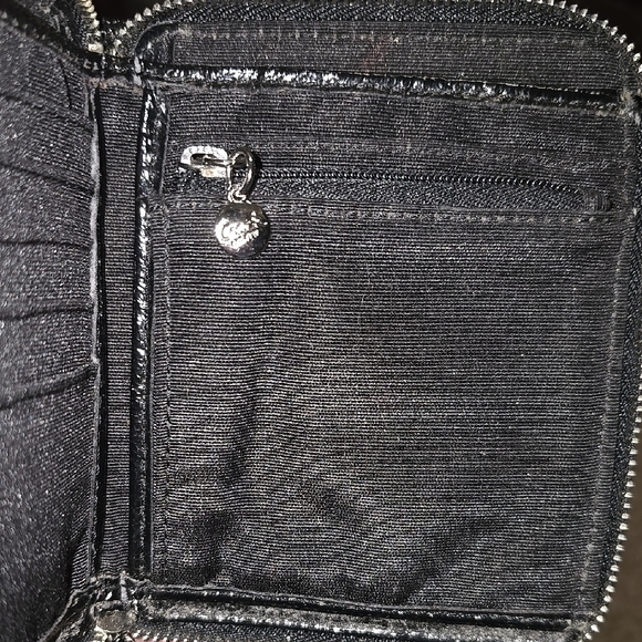 Coach Signature Black Card Holder - Picture 7 of 9